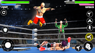 Real Fighting Wrestling Games স্ক্রিনশট 1