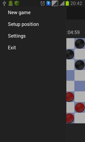 Russian checkers Captura de pantalla 1