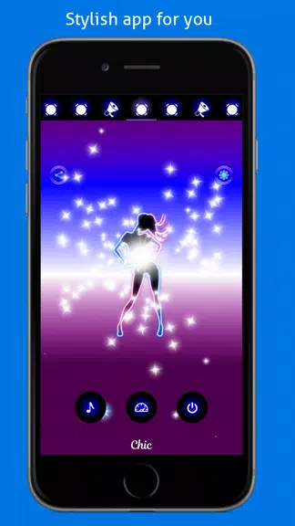 Disco Light: Flashlight with S স্ক্রিনশট 1