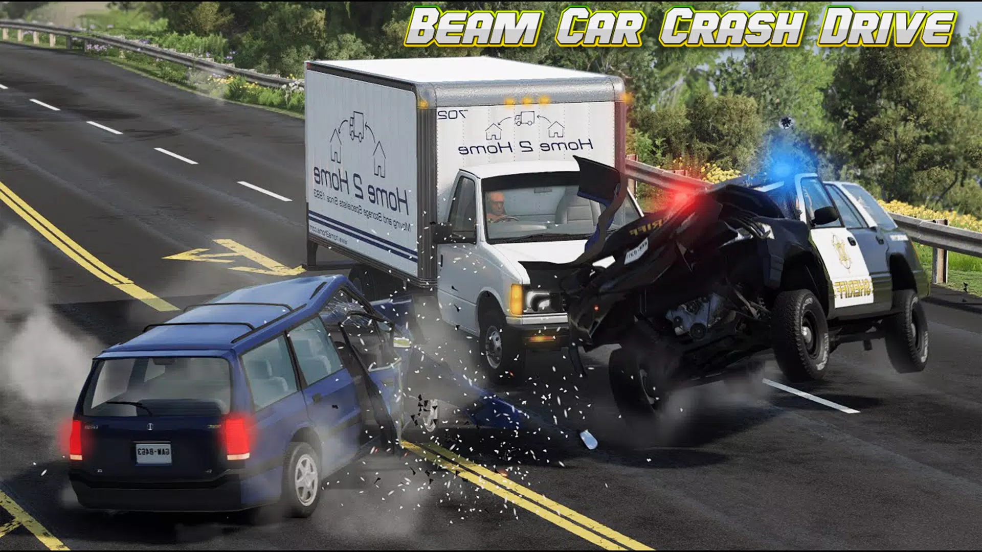 Beam Drive Car Crash Simulator應用截圖第2張