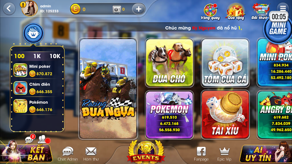 Epic JackPot: Đại gia Game bai Club应用截图第0张