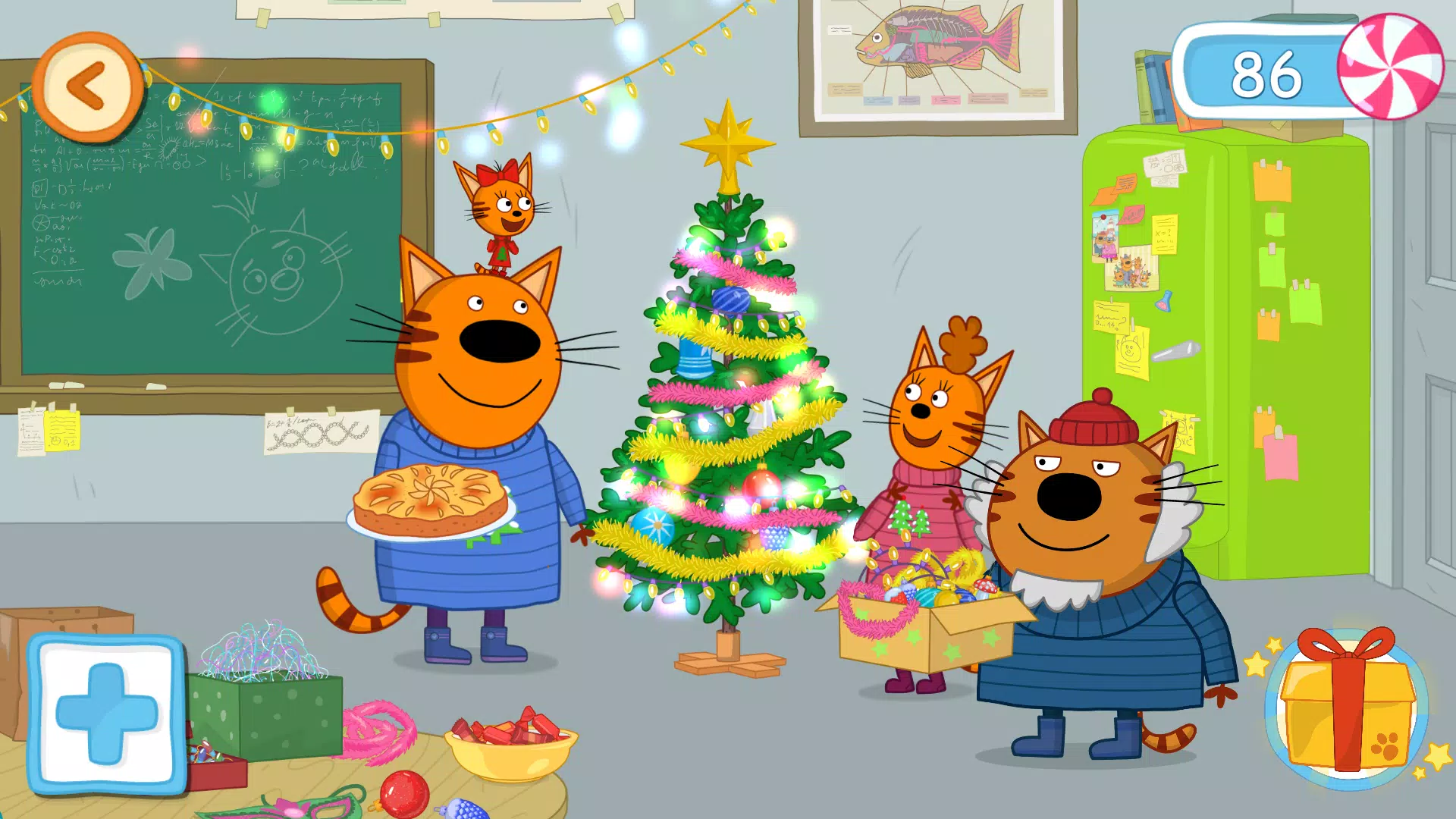 Kid-E-Cats: Winter Holidays ภาพหน้าจอ 0