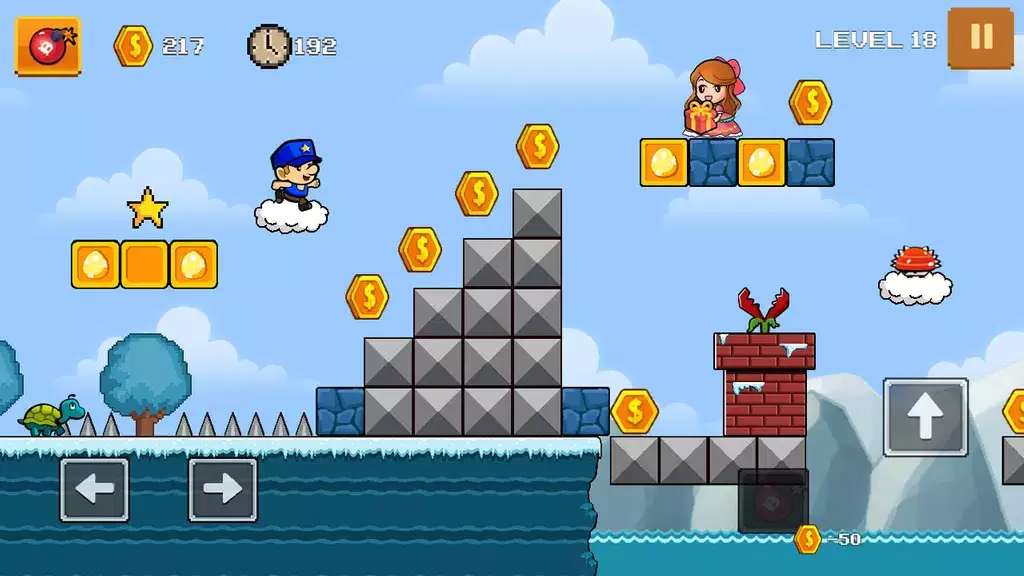 Super Dan's World - Run Game Screenshot 2