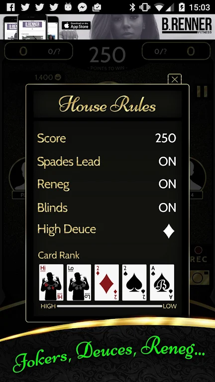Black Spades - Jokers & Prizes ภาพหน้าจอ 3
