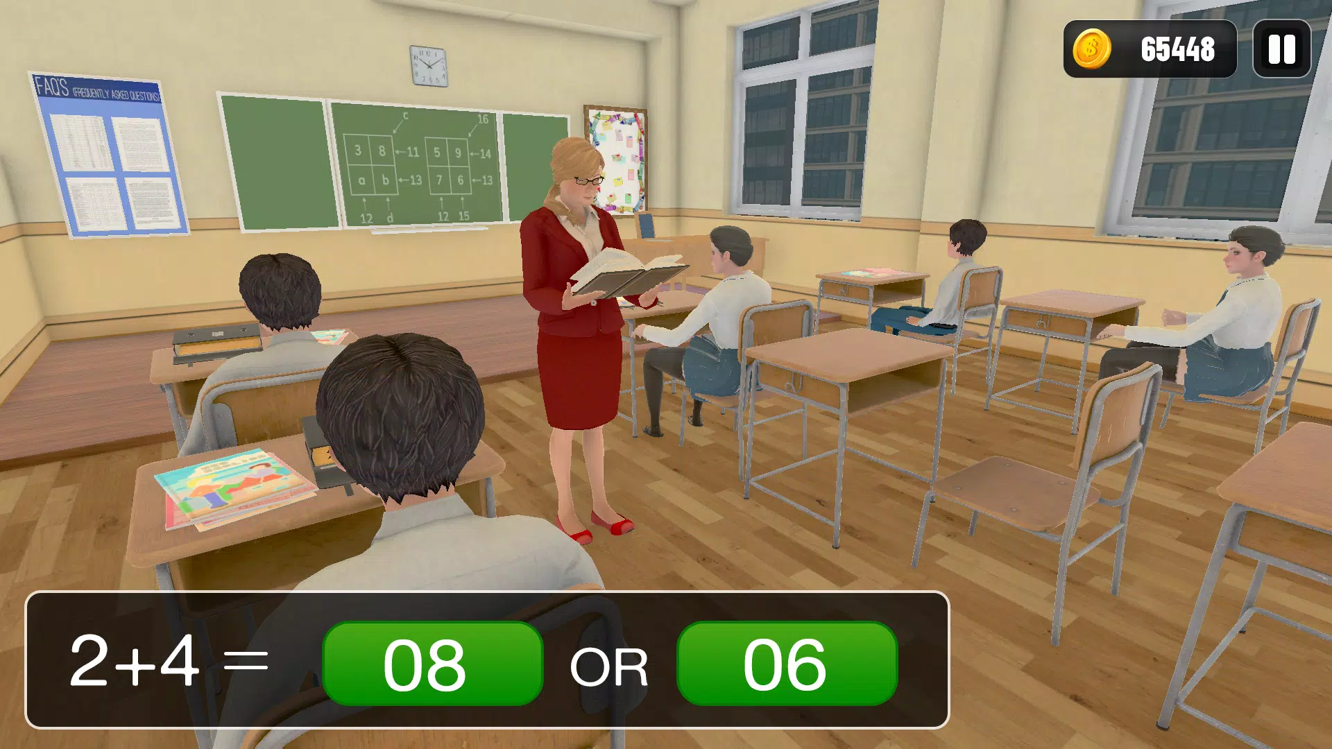 School Teacher Games 3D Screenshot 0