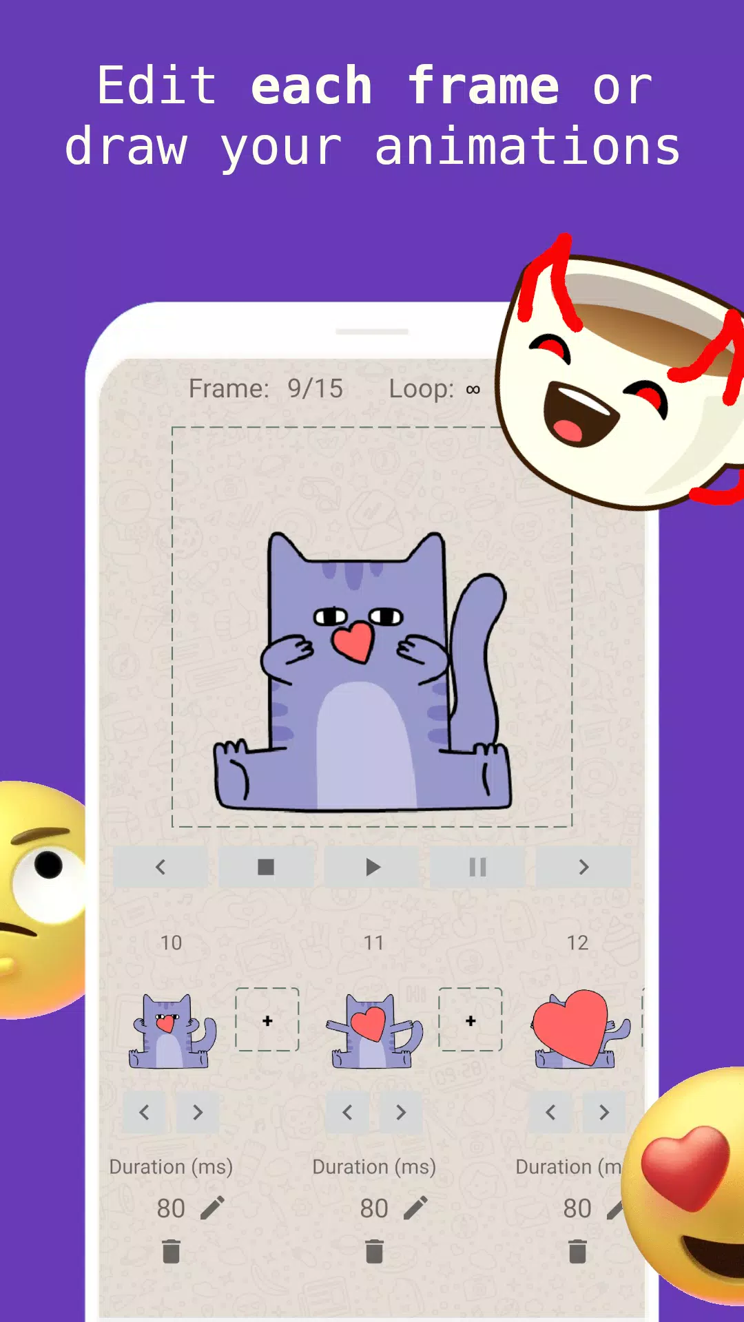 Animated Sticker Maker (FSM) スクリーンショット 2