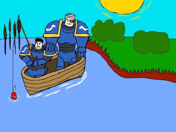 Devs Space Marine 2 охватывает моддинг: тау, некроны и даже входящие мини-игры на рыбалку!