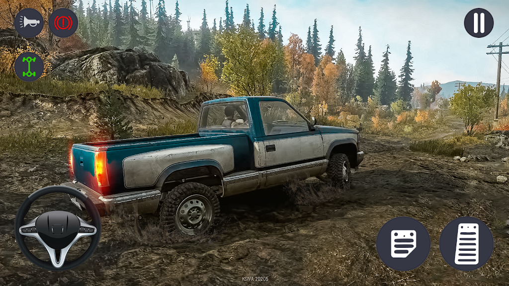 4x4 car driving simulator Game Screenshot 1