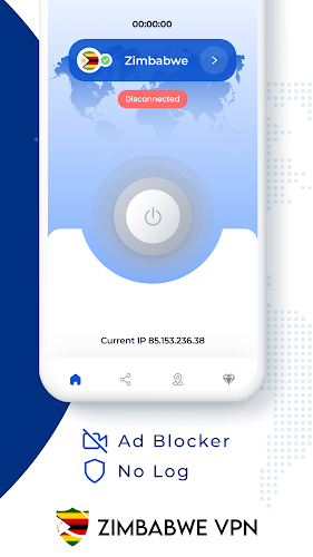 VPN Zimbabwe - Get Zimbabwe IP Captura de tela 1