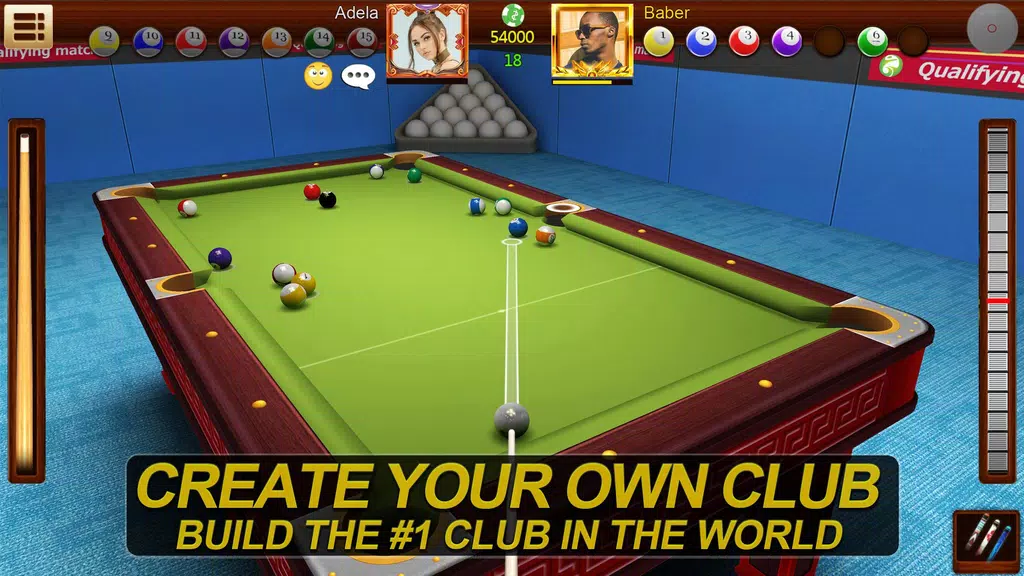 Real Pool 3D Online 8Ball Game Captura de tela 1