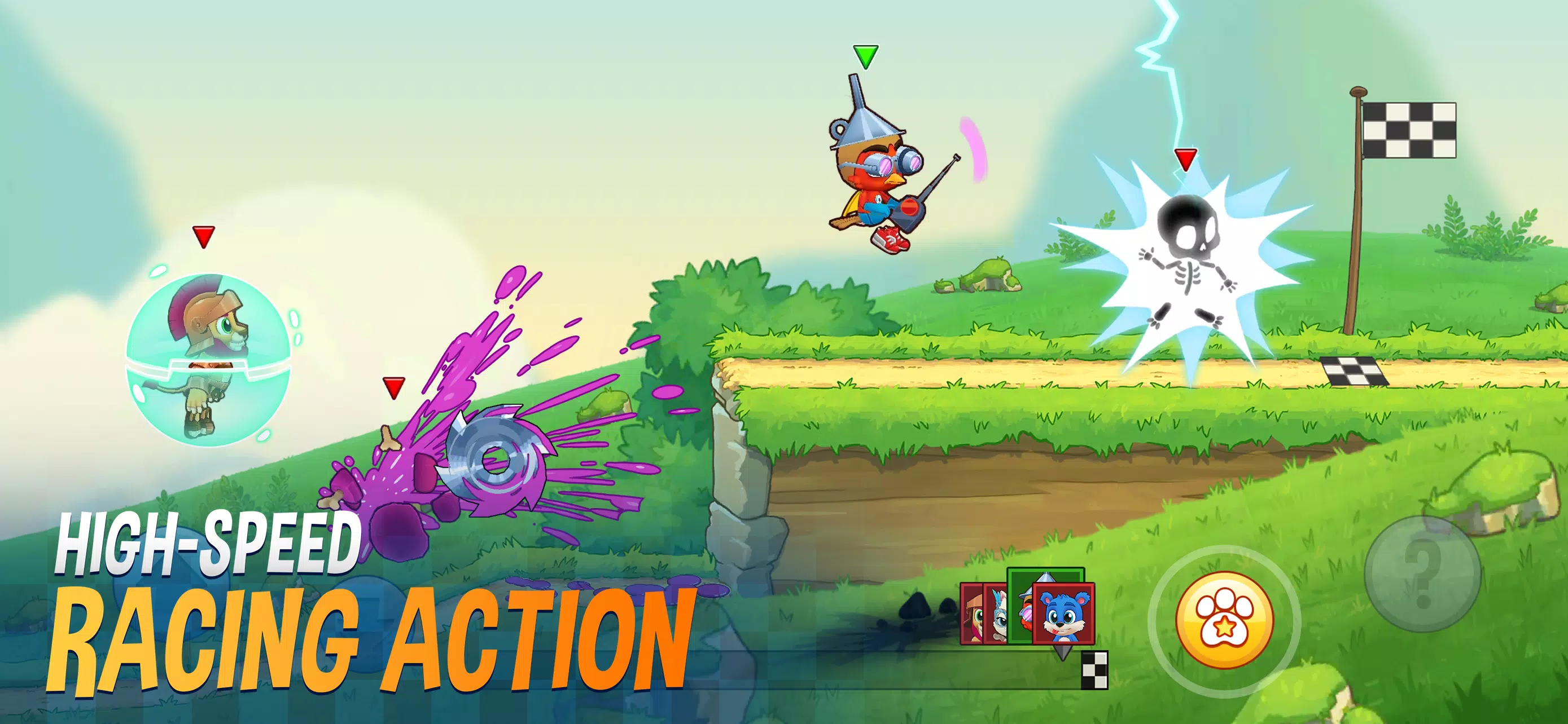 Fun Run 4 - Multiplayer Games Capture d'écran 0
