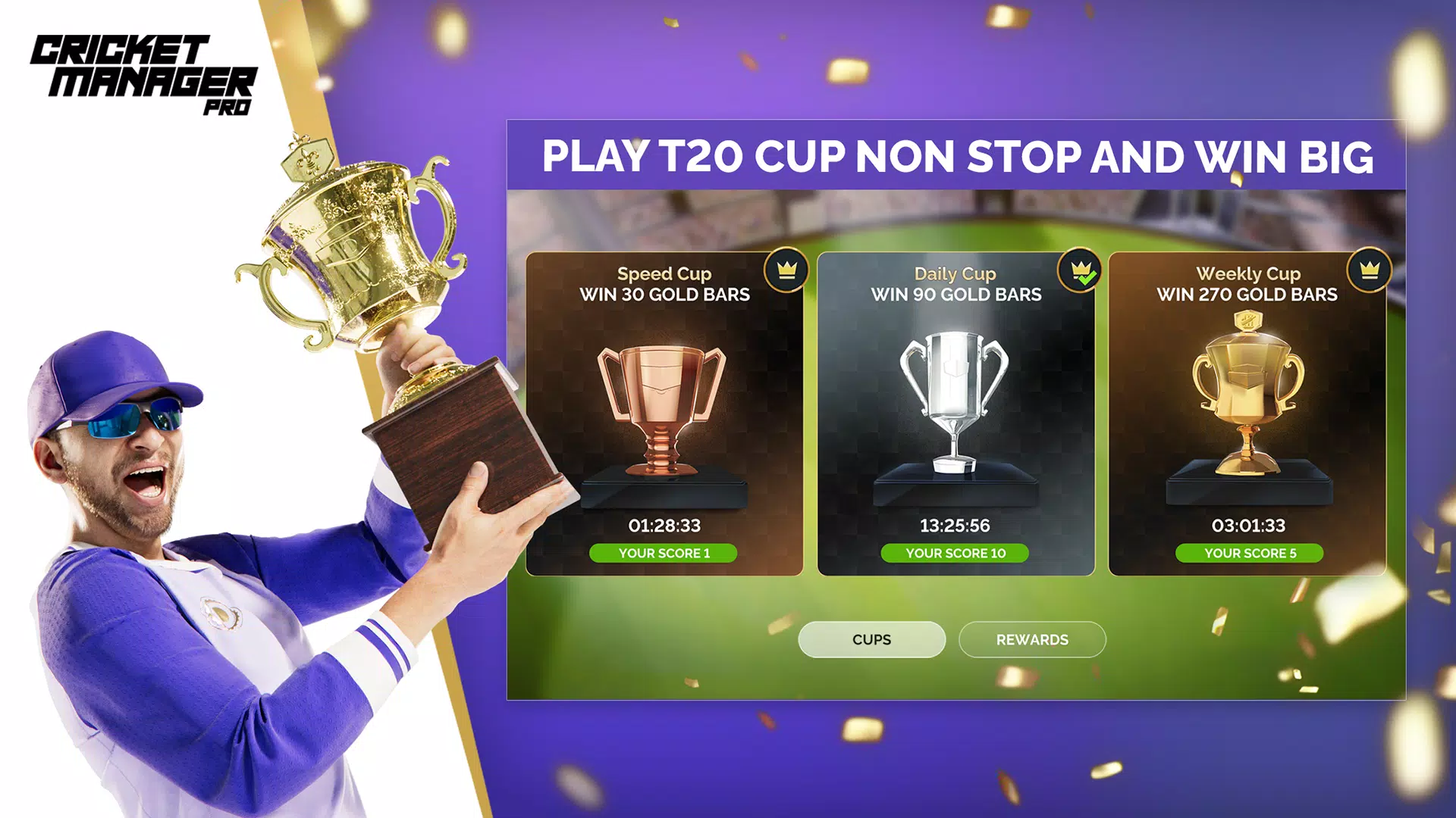 Cricket Manager Pro 2023 Captura de tela 1