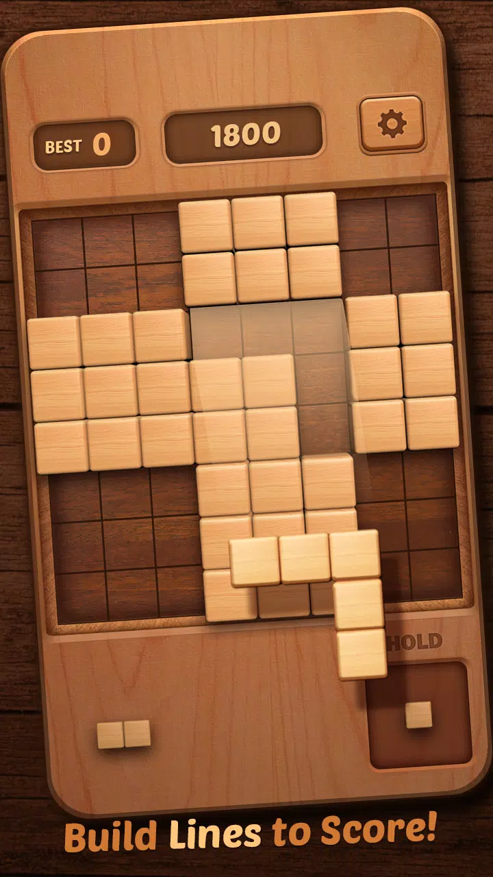 Wood Block Puzzle 3D Ekran Görüntüsü 0