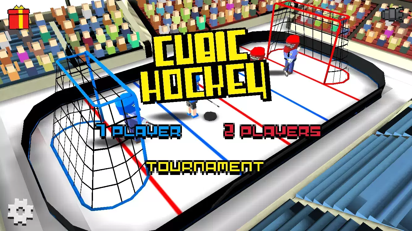 Cubic Hockey 3D Screenshot 0