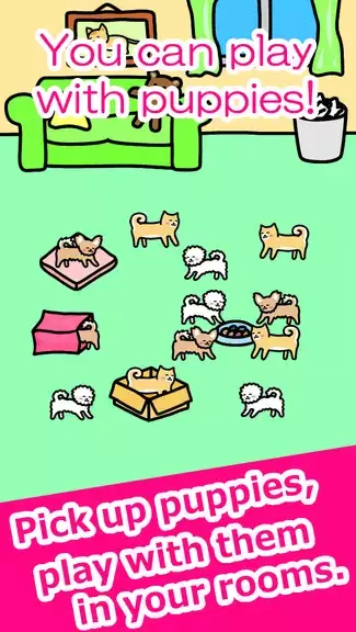 Play with Dogs - relaxing game Schermafbeelding 1