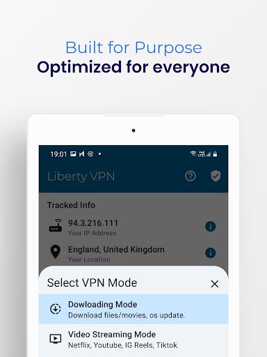 Liberty VPN Secure & Fast VPN Ekran Görüntüsü 2