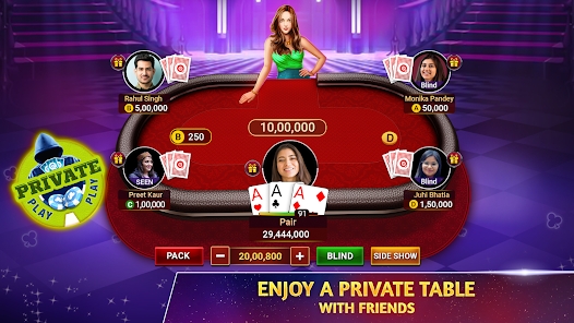 Teen Patti Octro 3 Patti Rummy應用截圖第2張