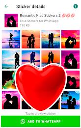 Romantic Stickers for WhatsApp Скриншот 2