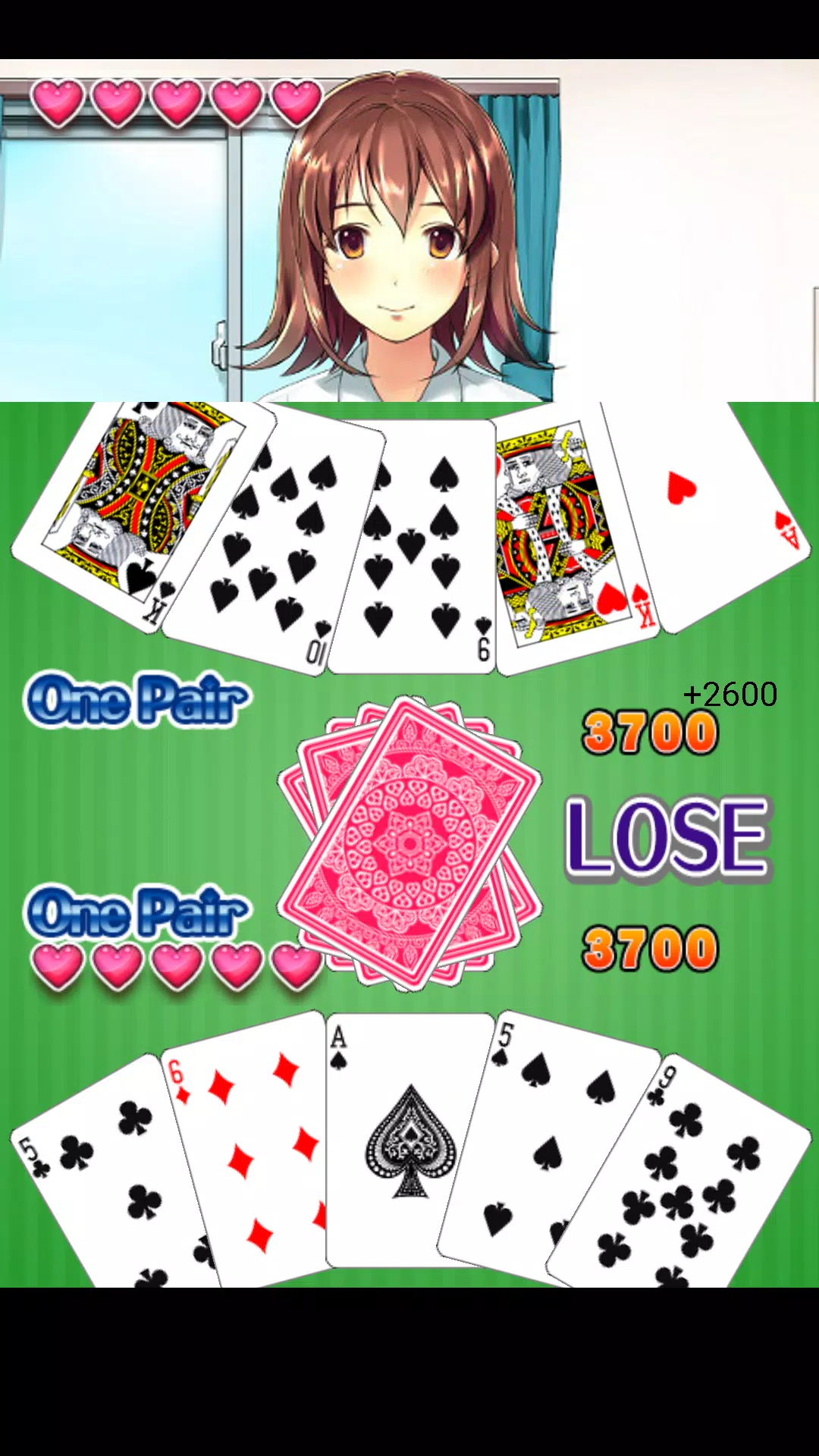 Girl's Poker (Trial Version) スクリーンショット 1