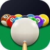 Billiard Aiming. Snooker 8 Ball Pool