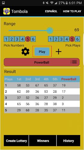 Lottery Strategy スクリーンショット 2