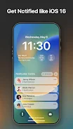 ios 16 lock screen 2023 Скриншот 1