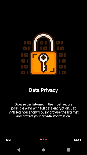 Cat VPN - Fast Secure Proxy Captura de pantalla 0