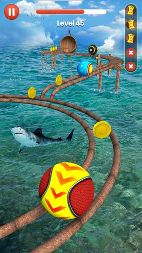 Rolling Sky: Balance Ball Game Ảnh chụp màn hình 1