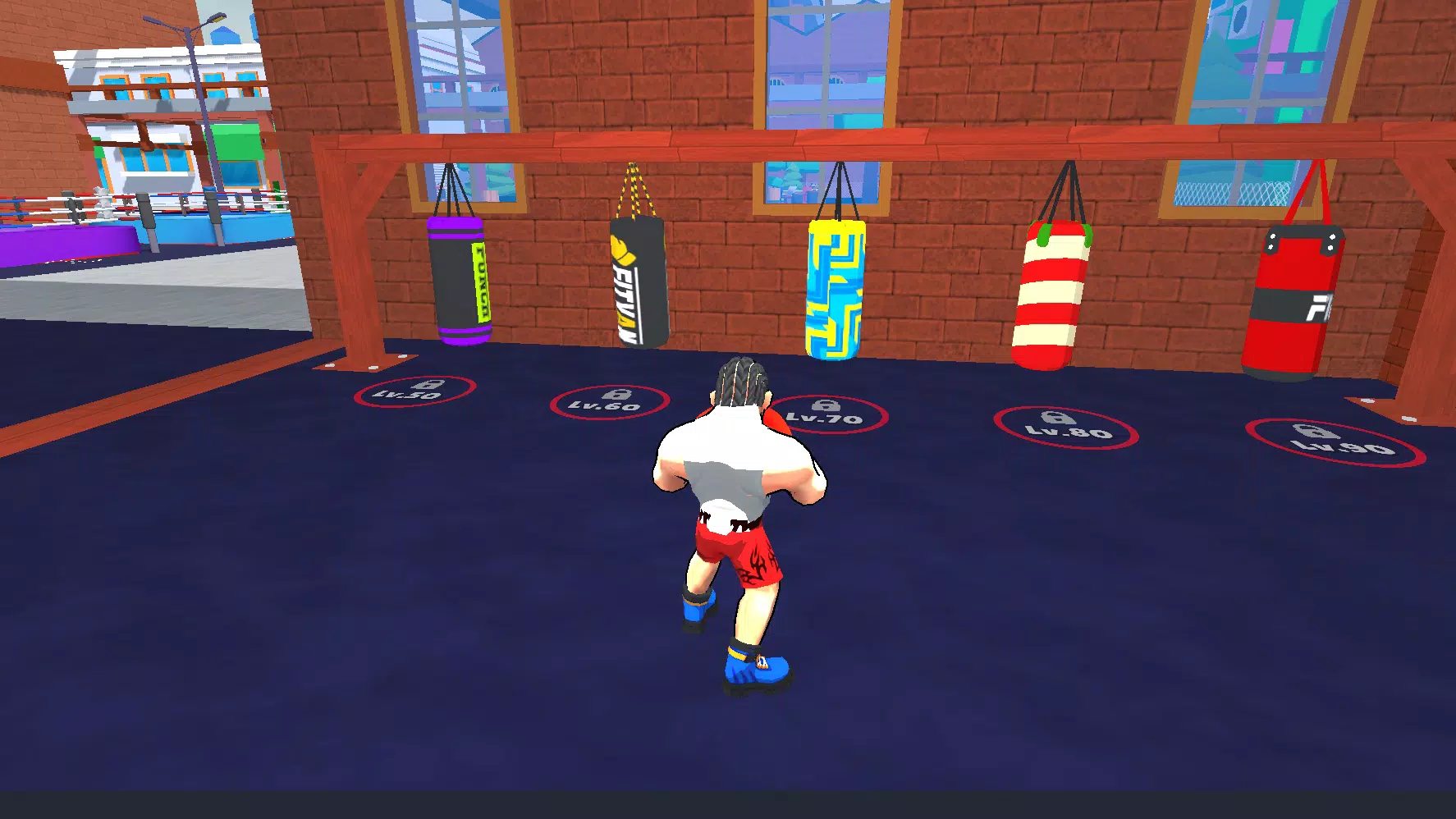 Boxing Clicker Simulator Скриншот 0