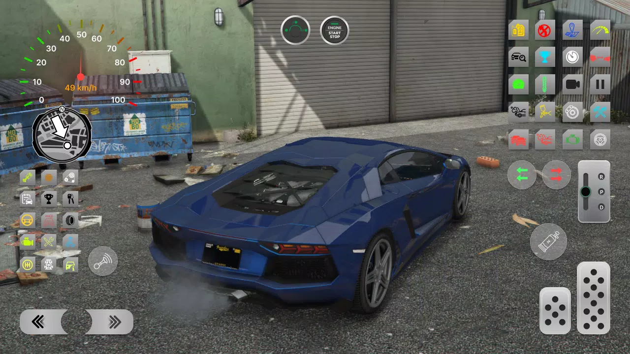 Lambos Drift Process Aventador Captura de pantalla 3