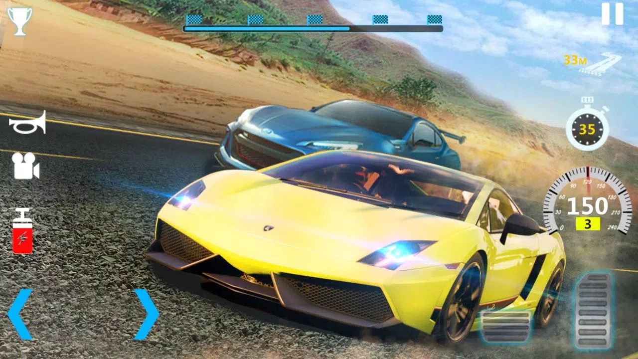 Need For Racing Speed Car Captura de pantalla 2