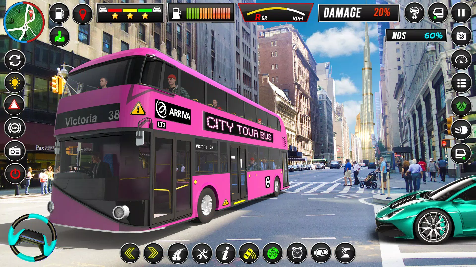 Real Bus Simulator Coach Bus 스크린샷 2