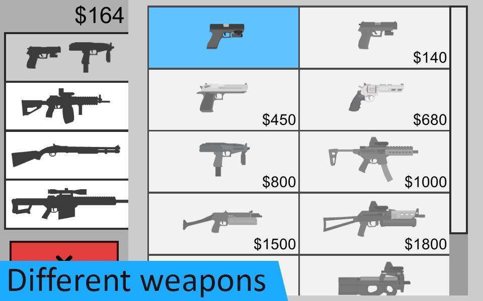 Flat Zombies: Defense & Cleanup应用截图第2张