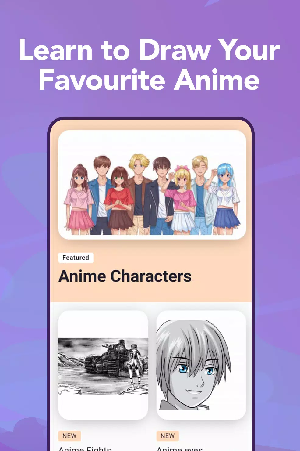 Learn to Draw Anime by Steps スクリーンショット 0