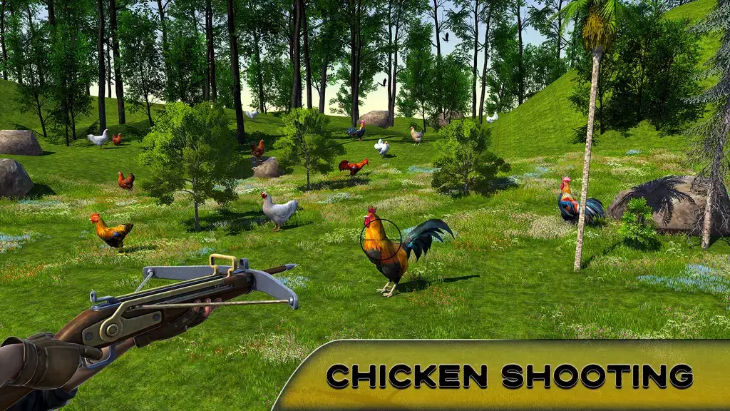 Chicken Hunting Challenge Game Ekran Görüntüsü 1