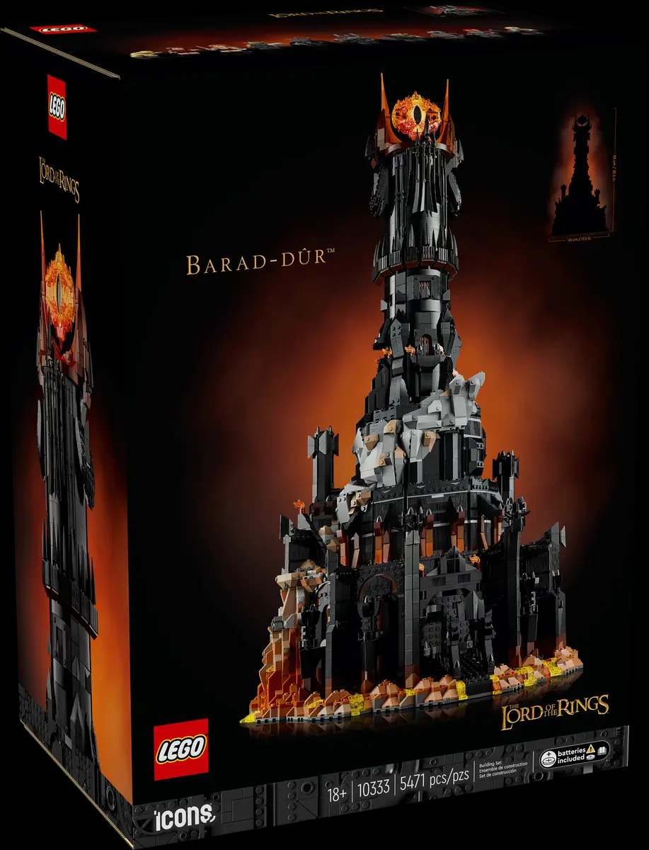 The Lord of the Rings: Barad-Dûr Lego Set
