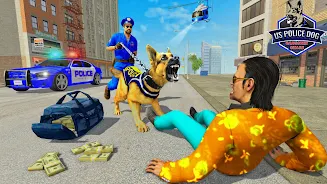 US Police Dog Crime Chase Game應用截圖第1張