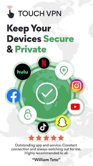 แตะ VPN mod apk