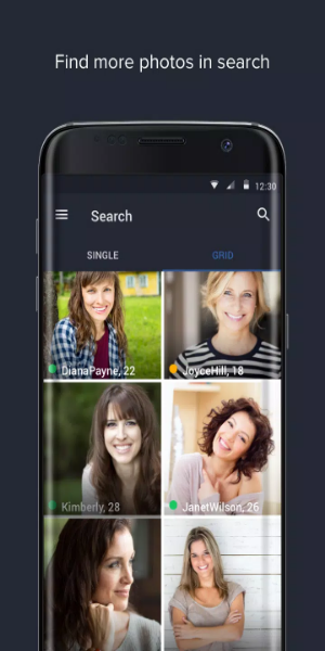 FlirtyMature Dating App for Seniors Скриншот 1