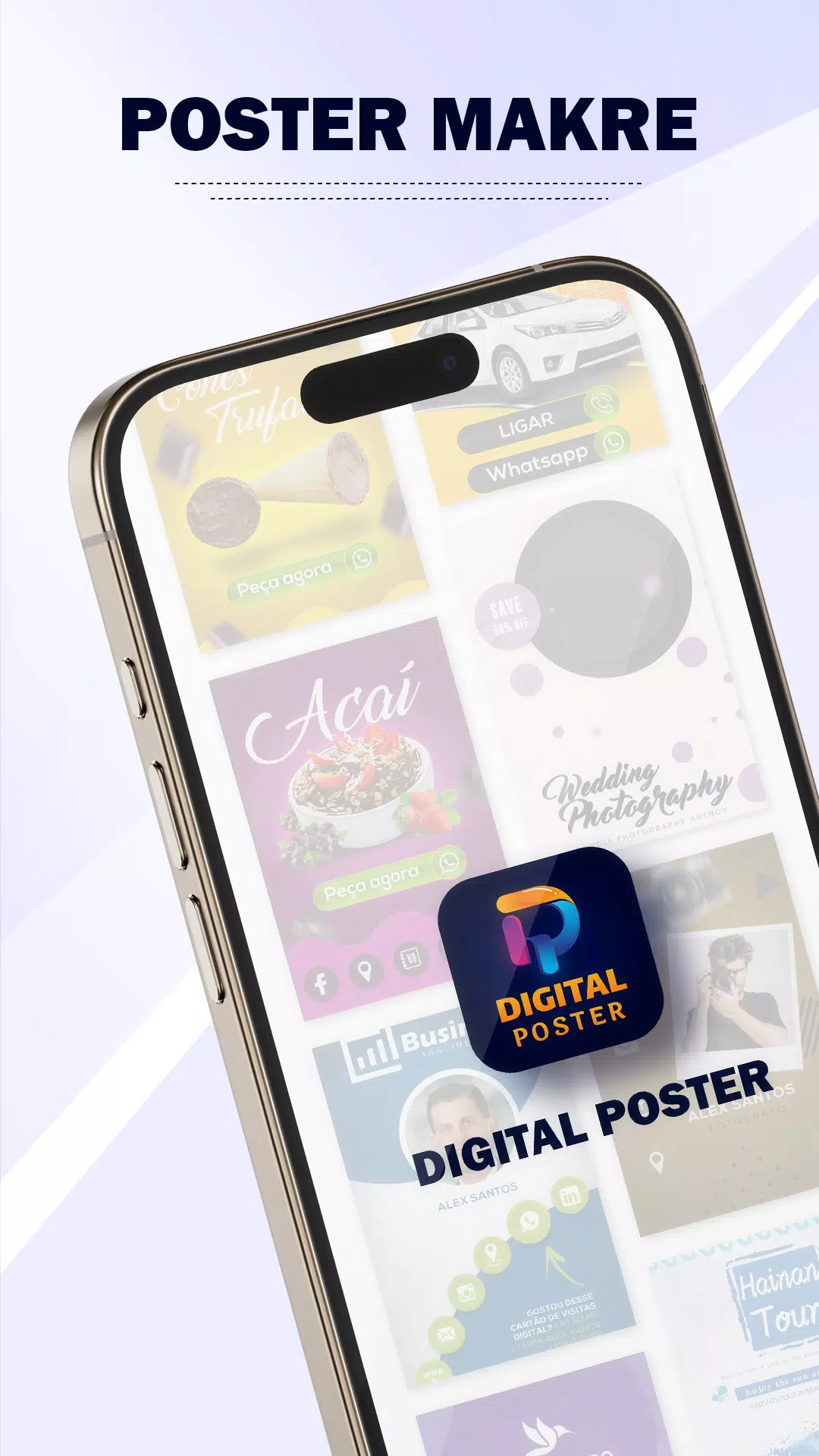 Digital Poster Maker 스크린샷 1