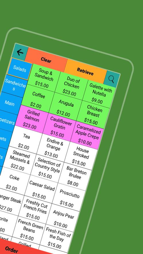 Restaurant Point of Sale Screenshot 1