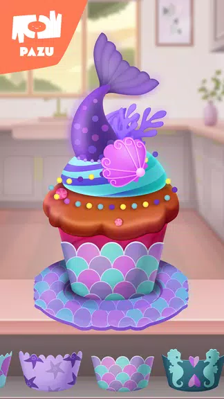 Cupcake maker cooking games স্ক্রিনশট 3