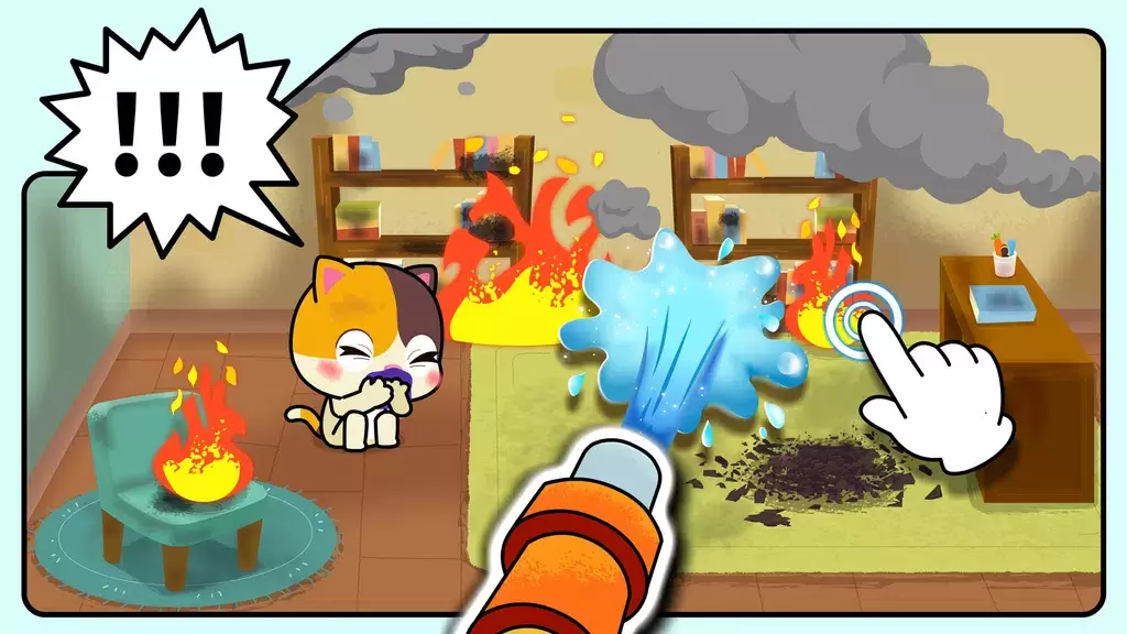 Baby Panda's Fire Safety Screenshot 1