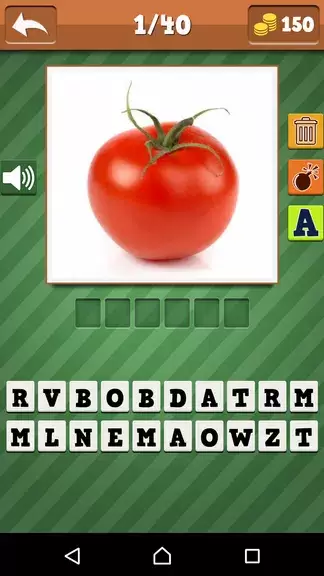 Vegetables Quiz Скриншот 0