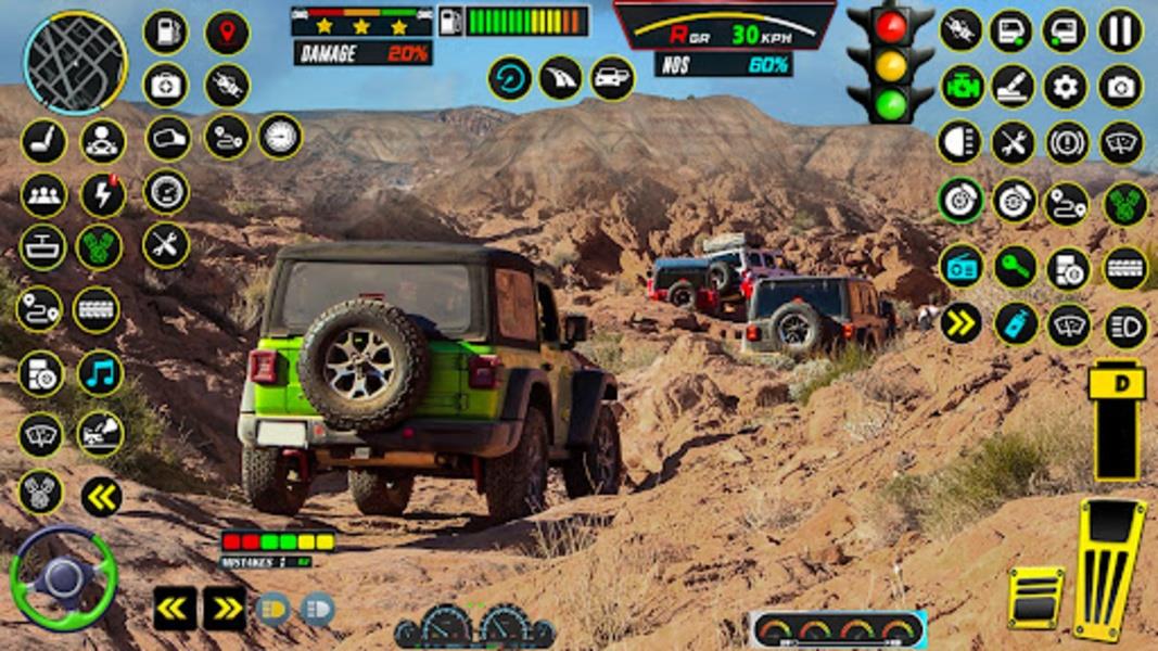 US Suv Jeep Driving: 4x4 Games スクリーンショット 0