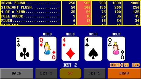 Video Poker Simulator Скриншот 0