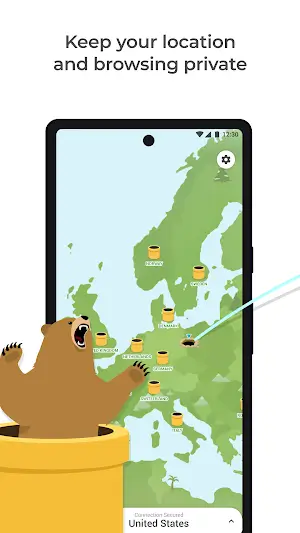 TunnelBear VPN Ekran Görüntüsü 0