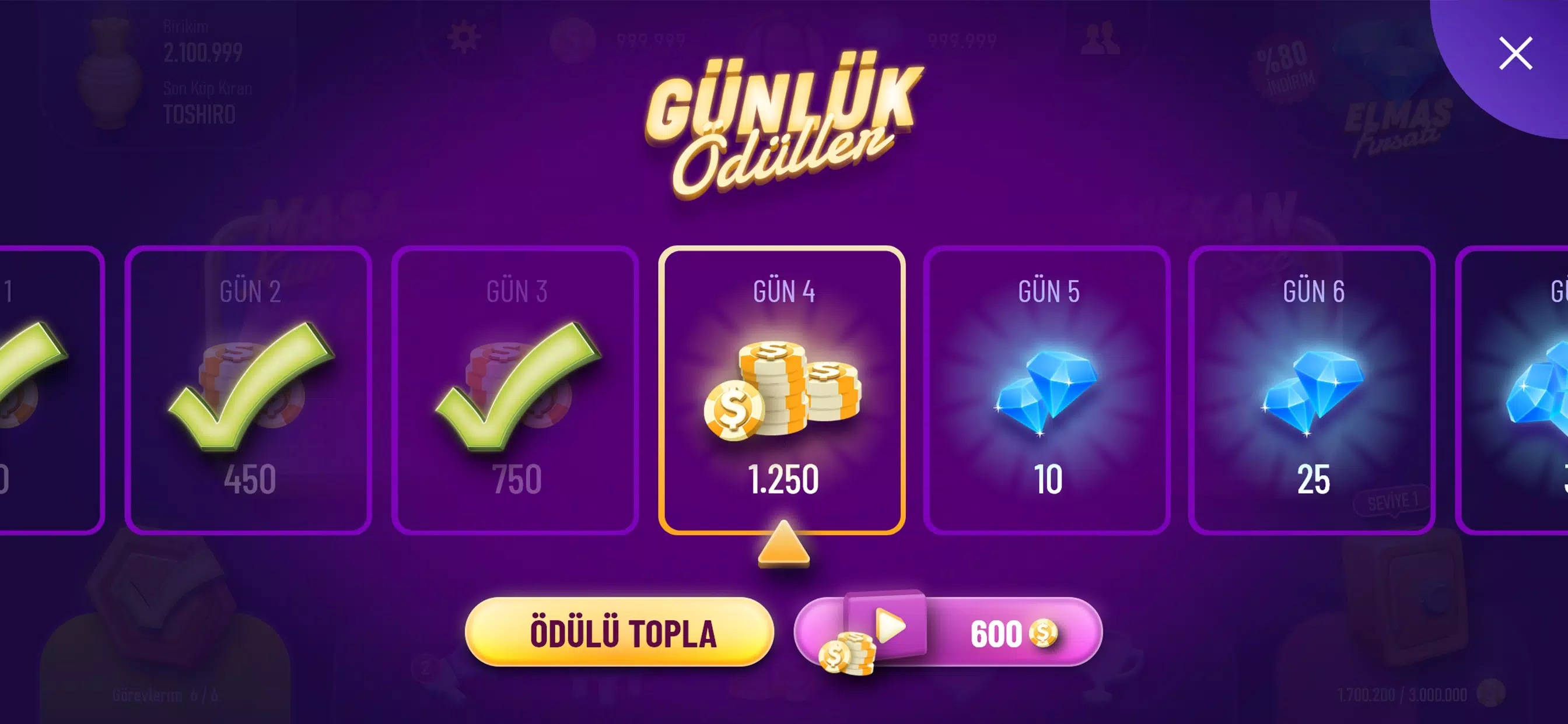 101 Okey Canlı Скриншот 1