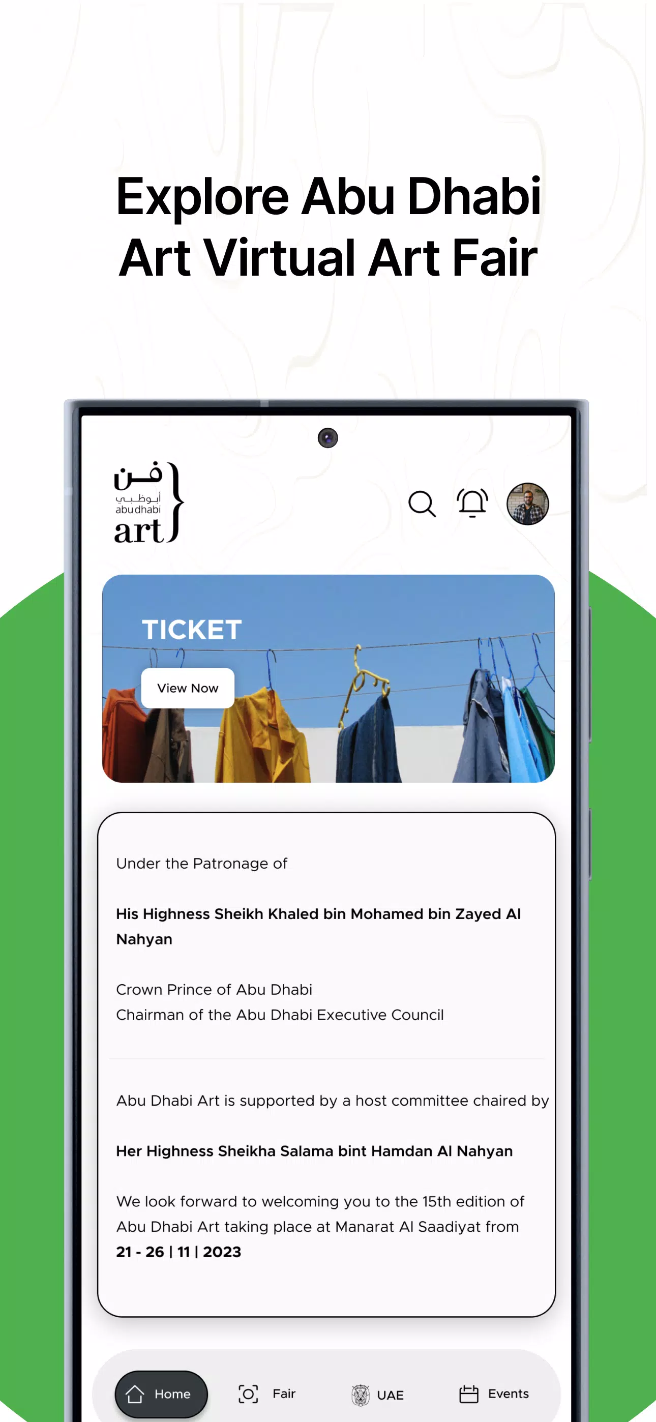 Abu Dhabi Art Captura de pantalla 1