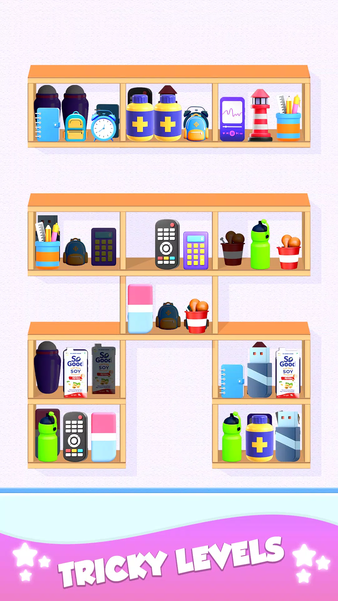 Closet Sort: Goods Match 3D ภาพหน้าจอ 3